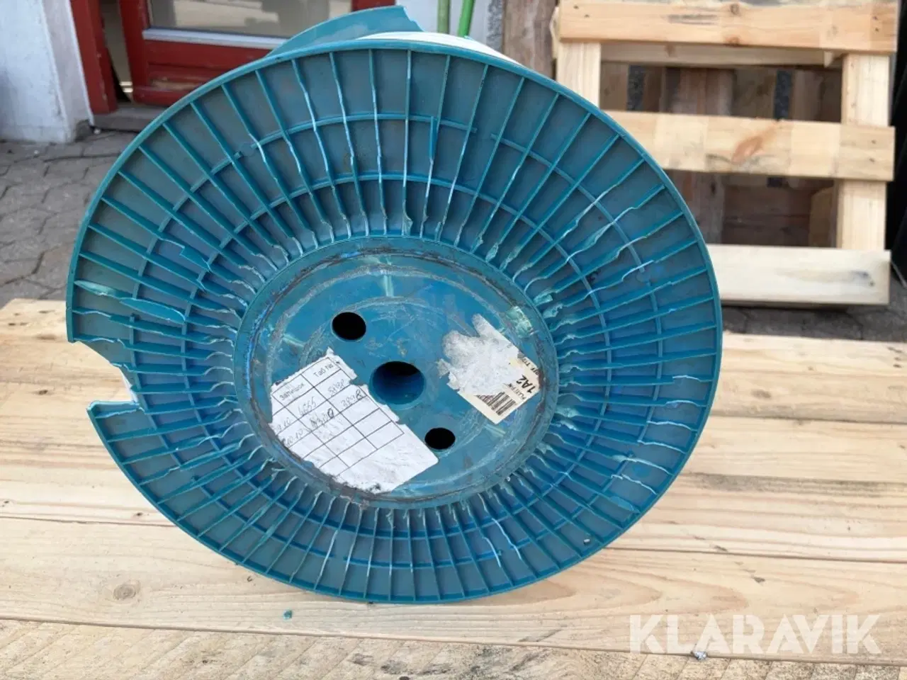 Billede 2 - Tromle med 3000 m NKT Cables - 1x0,75