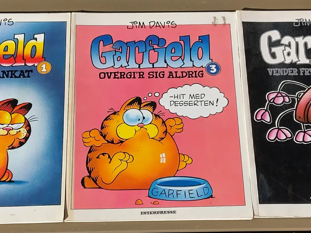 Billede 1 - 3 Stk. Garfield
