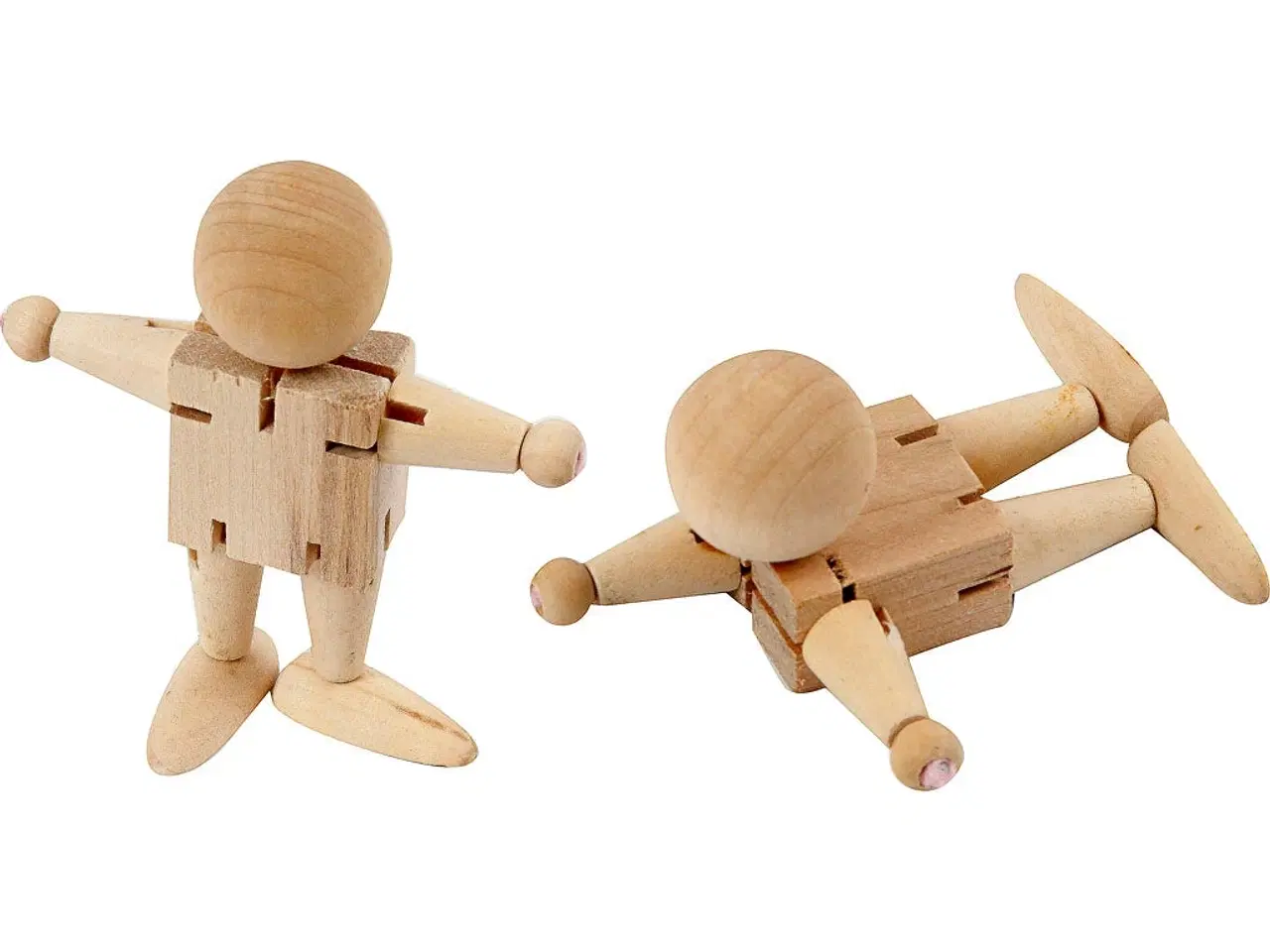 Billede 1 - Bevægelsesvenlige Elastikfigurer - 5 stk. 8 cm