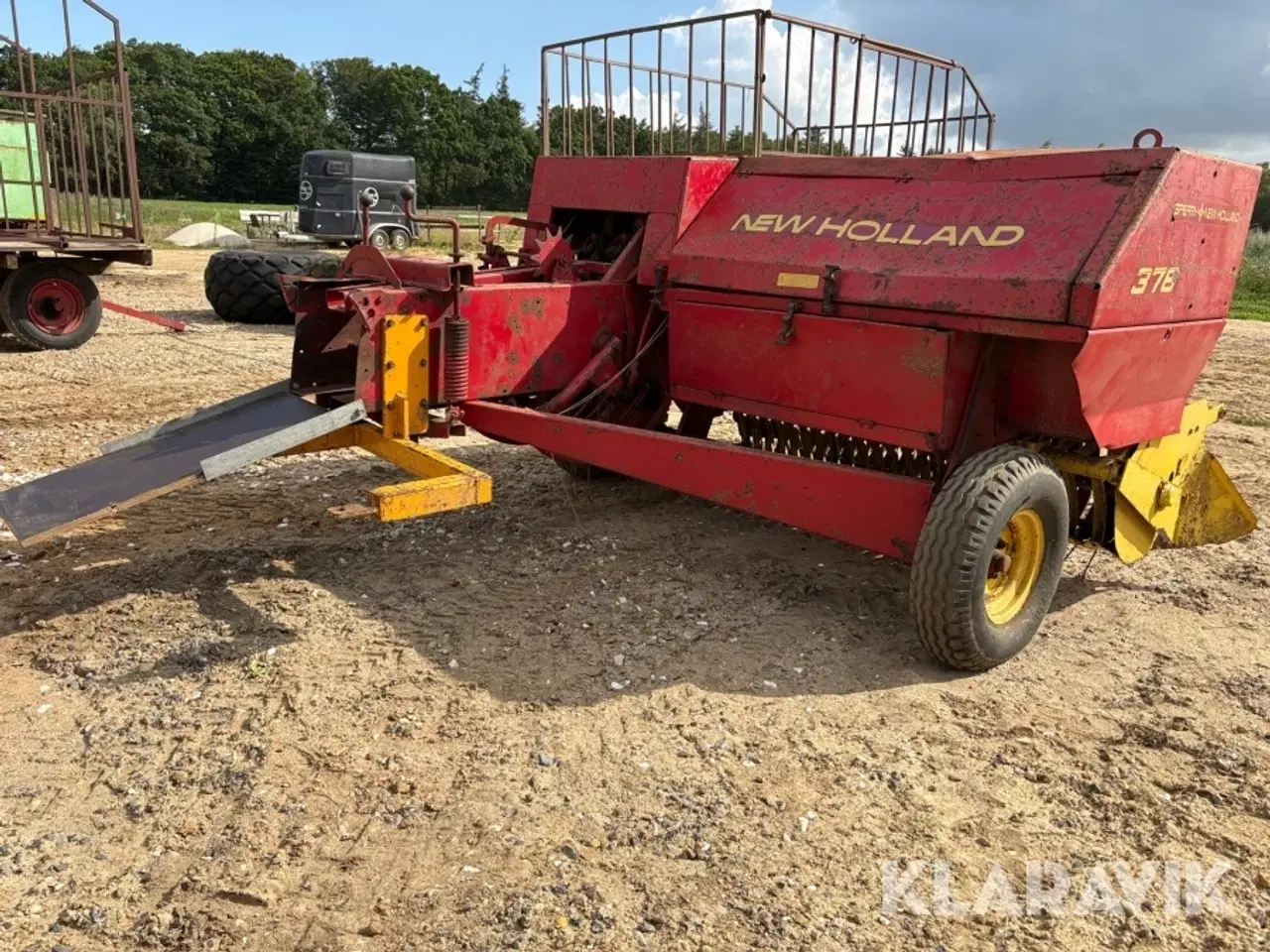 Billede 3 - Halmballepresser New Holland Hayliner 378