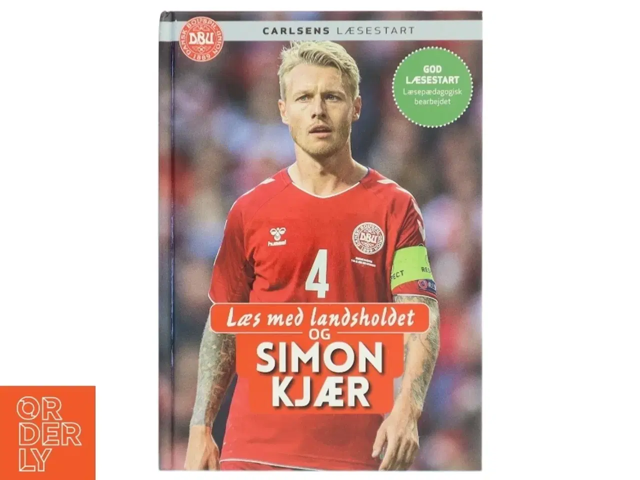 Billede 1 - Læs med landsholdet og Simon Kjær af Ole Sønnichsen (Bog)