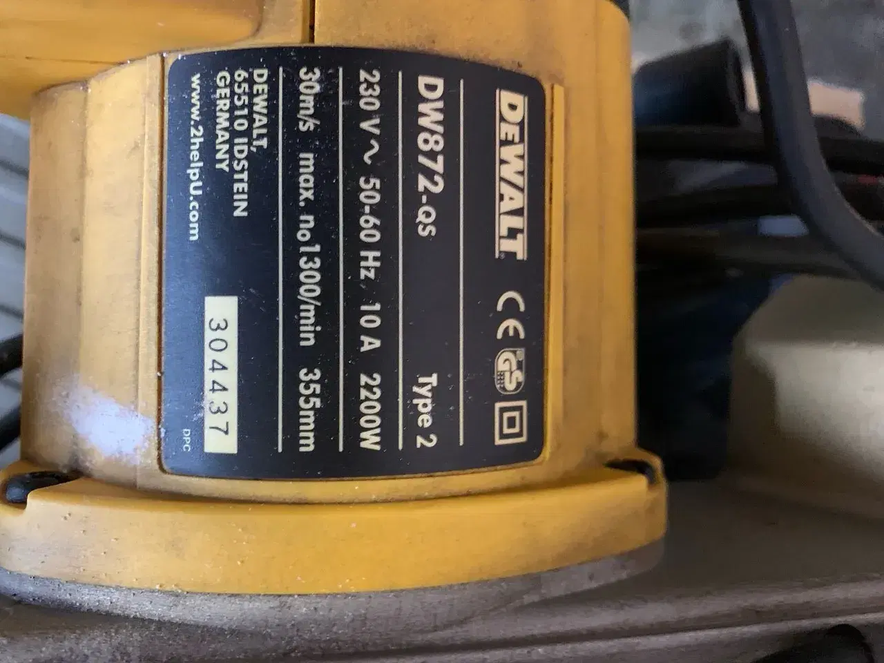 Billede 2 - Dewalt Metal afkorter mm