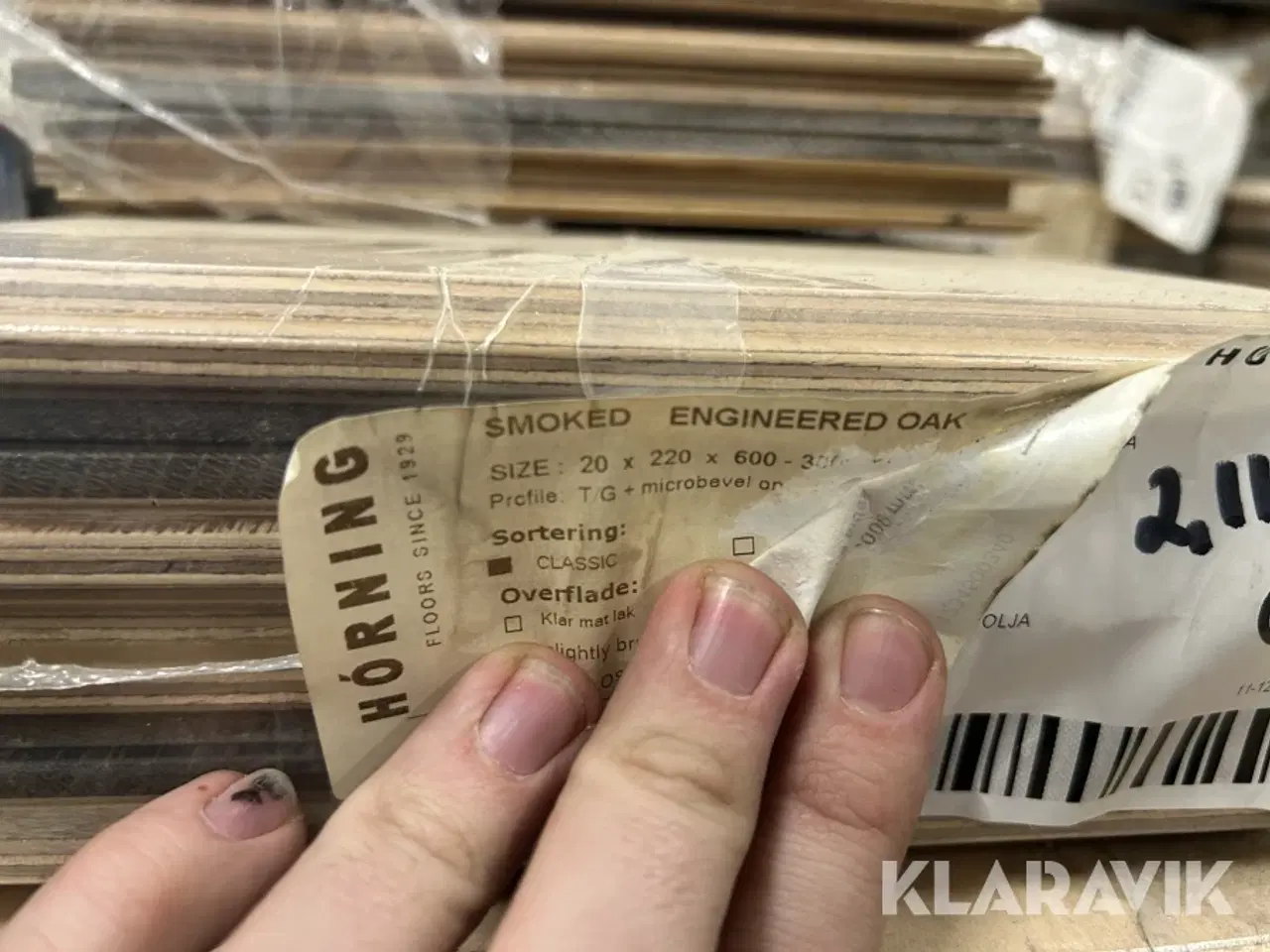 Billede 12 - Plankegulv eg Hørning Smoked engineered oak 58m2