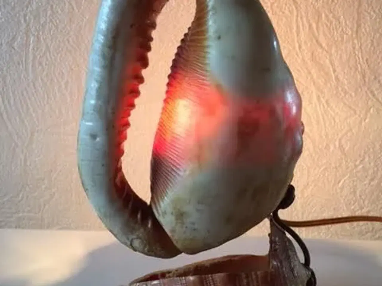 Billede 7 - Bordlampe lavet af skaller