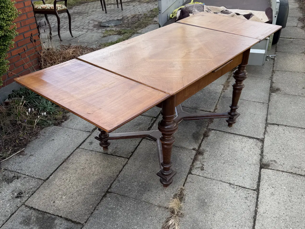 Billede 3 - Antikt spisebord