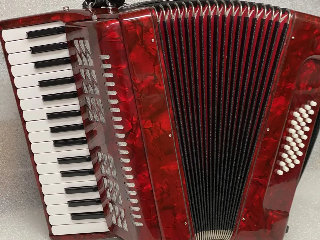 Billede 3 - Tangentharmonika – næsten ny