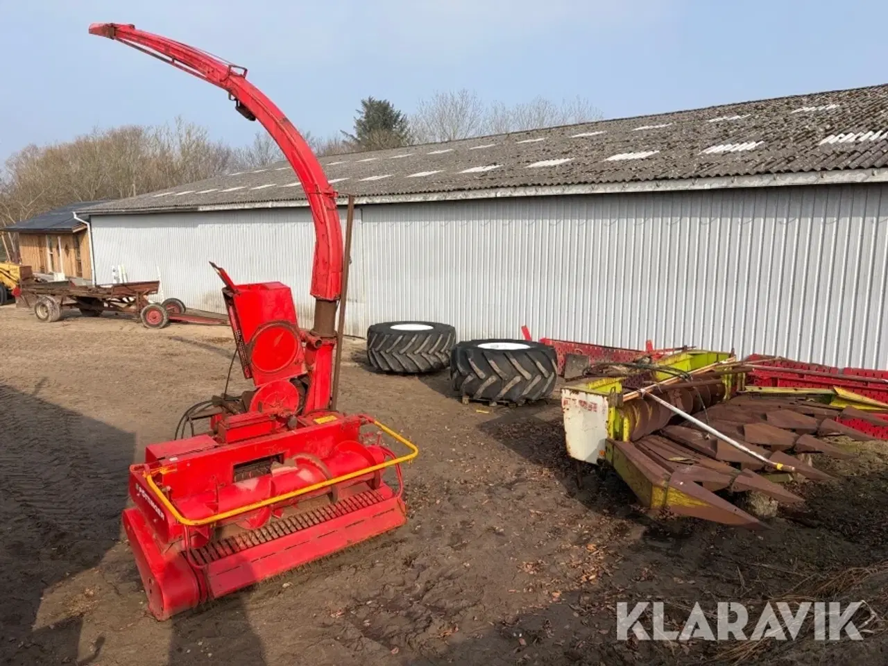 Billede 7 - Finsnittere med pick-up Claes - Pöttinger Maisgebiß - Mex VK