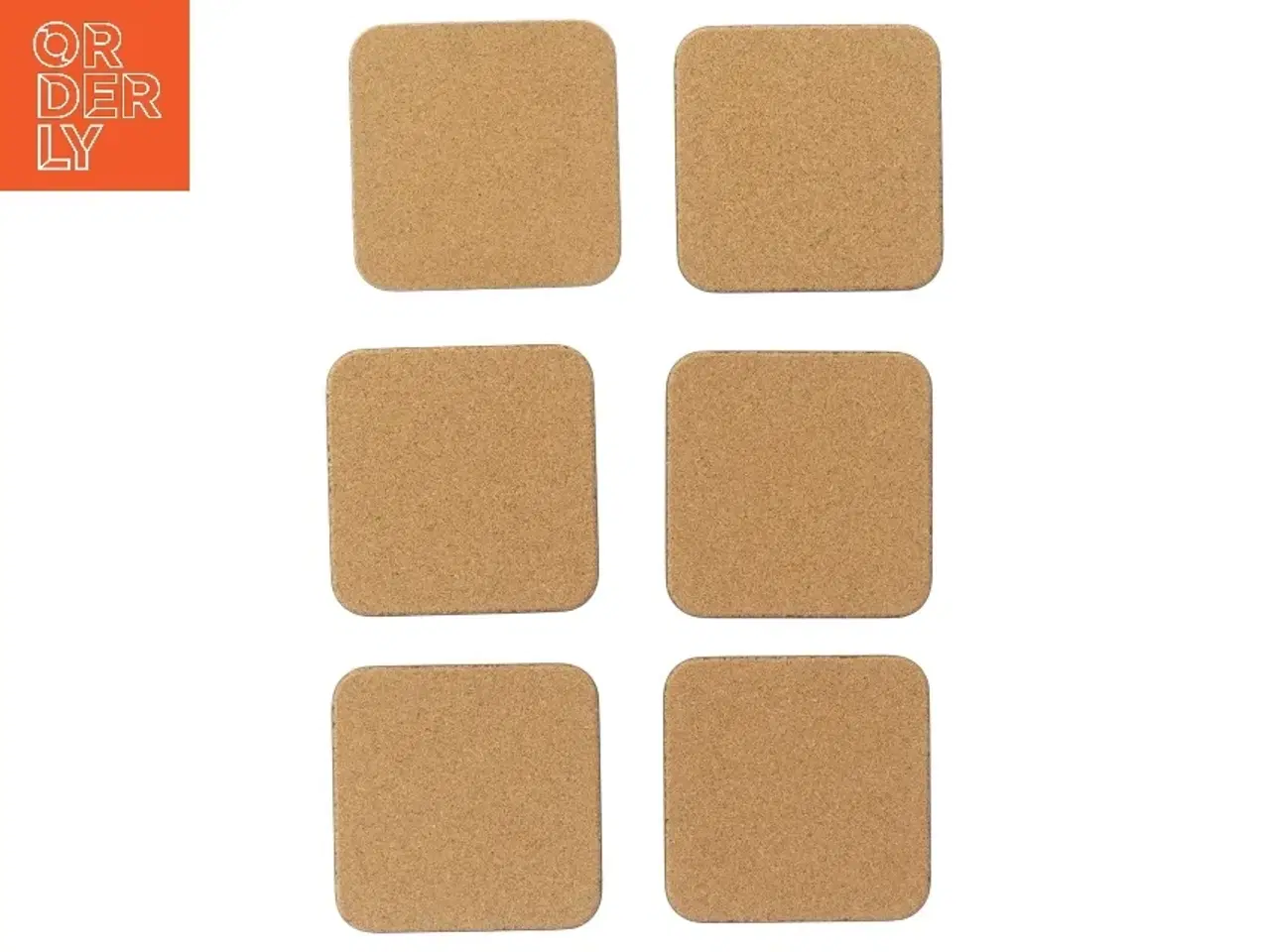 Billede 4 - Sæt med 6 drikkebrikker med dyremotiver fra The Pettis Studio Collection (str. 6 stk Ø 9x9 cm)