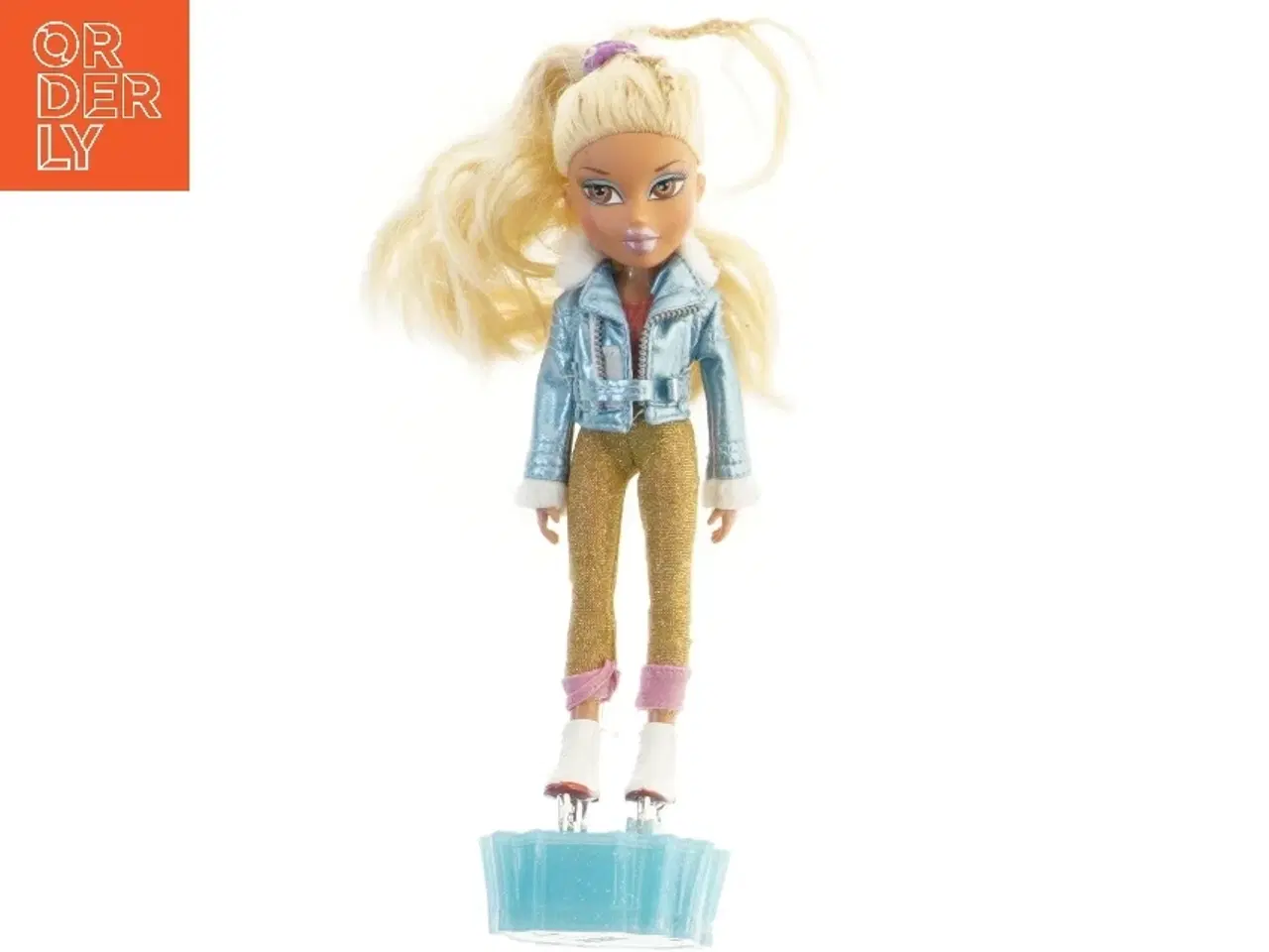 Billede 1 - Modeledukke med skøjteudstyr fra Bratz (str. 28 cm)