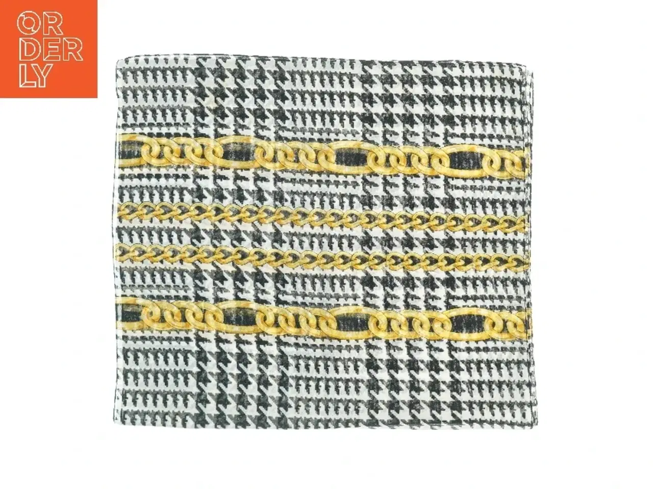 Billede 5 - Mønstret silketørklæde (str. 155 x. 42 cm)