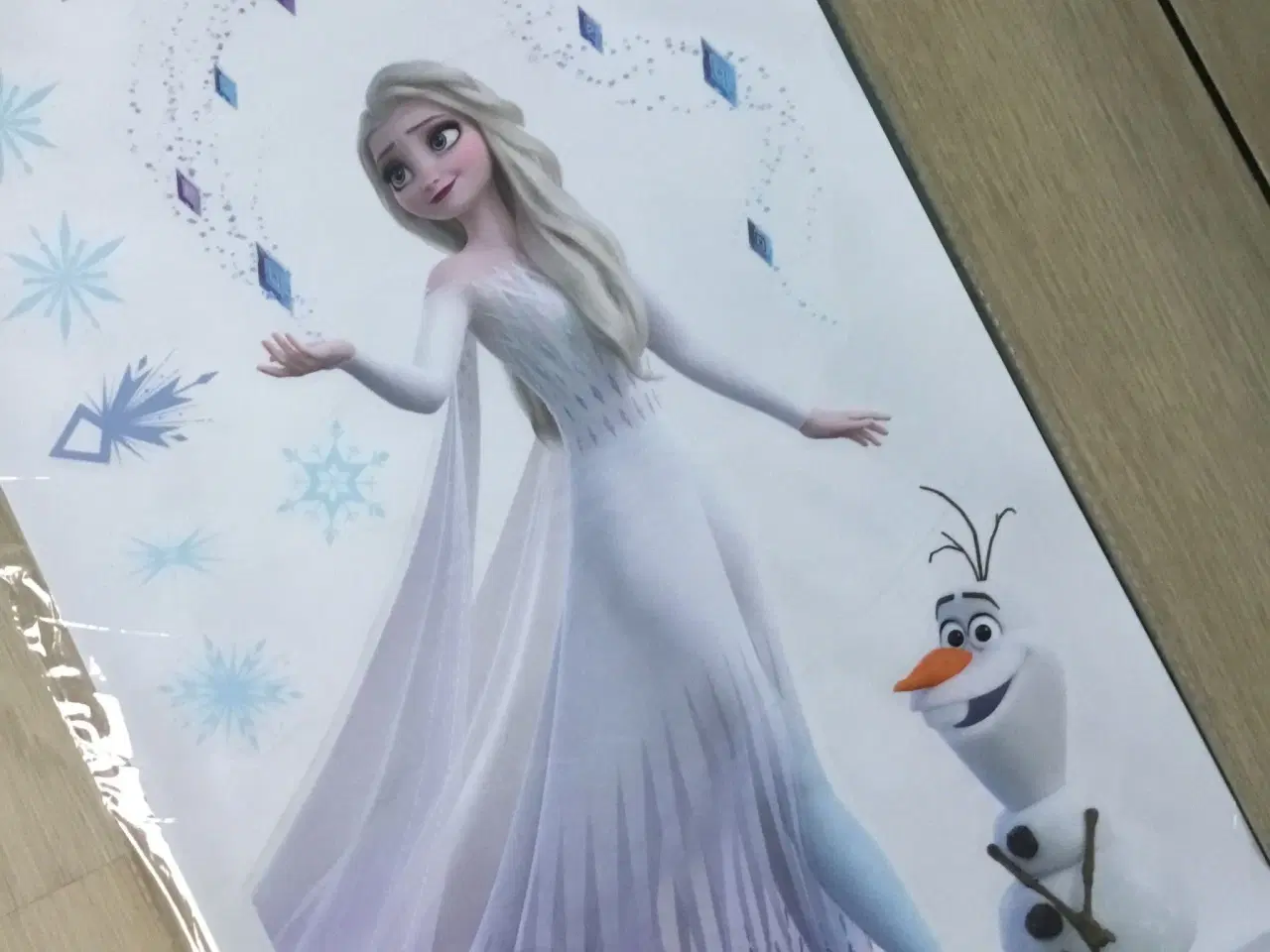 Billede 8 - Frost wallstickers med Elsa fra Frost