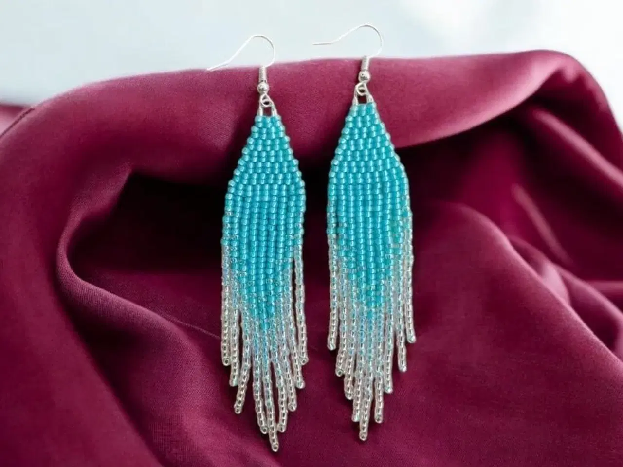 Billede 3 - Grønlandske øreringe, håndlavede