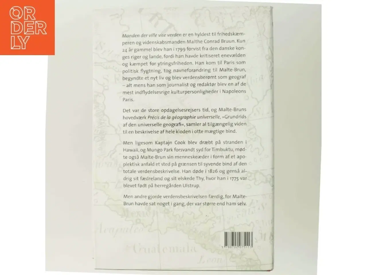 Billede 3 - Manden der ville vise verden : Malthe Conrad Bruun & Malte-Brun af Bjørn Bredal (Bog)