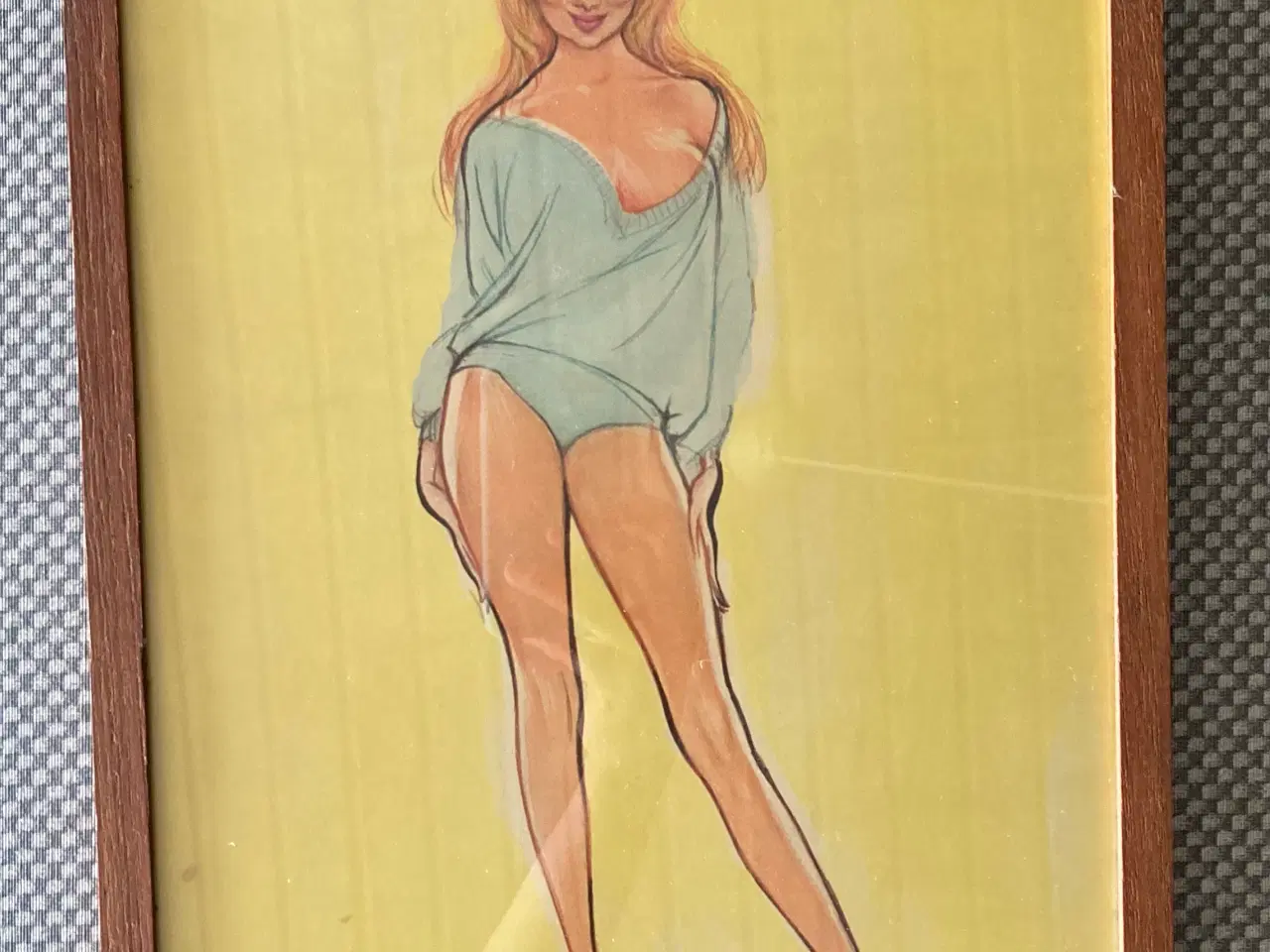 Billede 2 - 4 stk Christel tegninger fra 1959