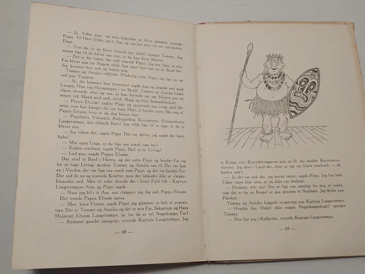 Billede 4 - Astrid Lindgren: Pippi gaar ombord. 1. opl. 1949