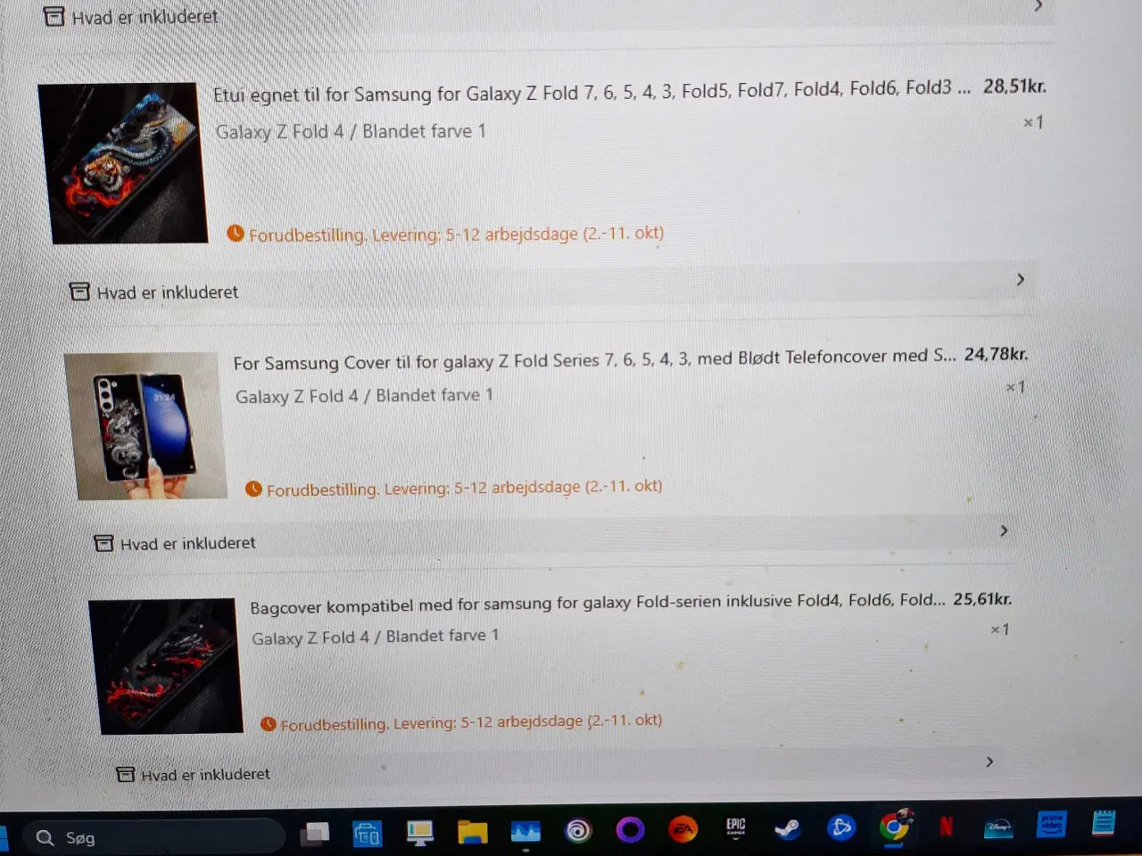 Billede 8 - Splinter nye cover til Samsung Galaxy z Fold 4
