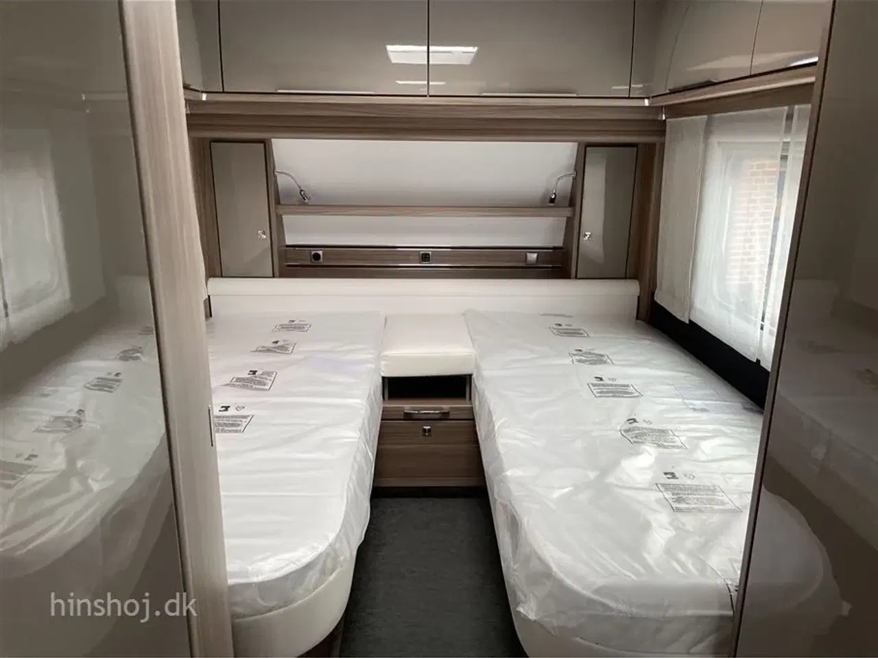 Billede 3 - 2023 - Fendt Tendenza 550 SG   Fendt Tendenza 550 SG med enkelsenge og sengeudvidelse fra Hinshøj Caravan.