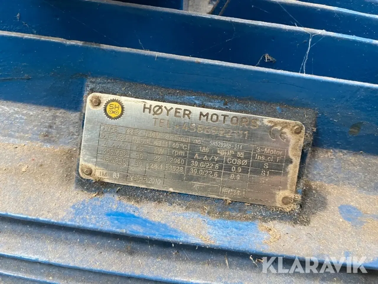 Billede 10 - Motor Høyer Y2E2-180M-2