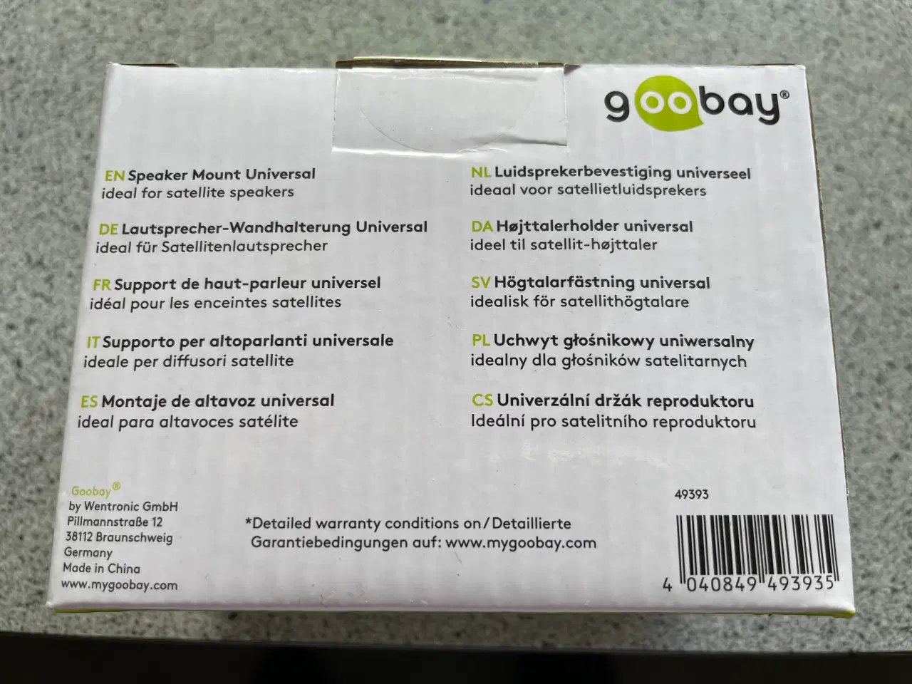 Billede 4 - Små højttaler vægbeslag fra Goobay