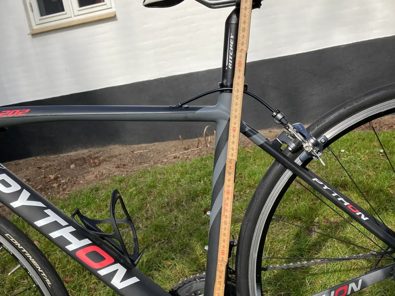 Billede 7 - Python carbonracer, 47 cm stel.