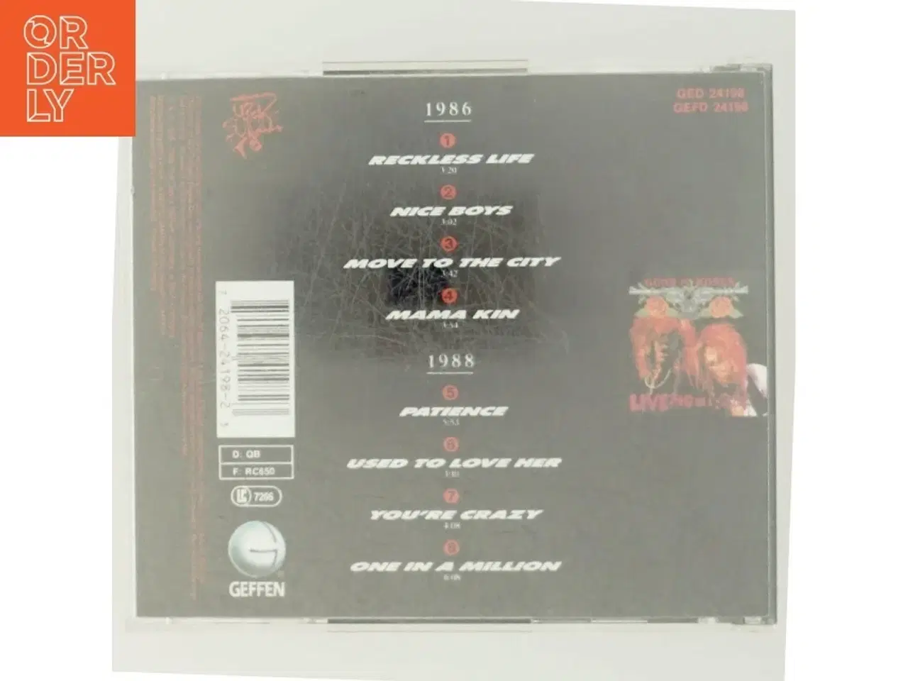 Billede 3 - Guns N&#39; Roses - G N&#39; R Lies CD fra Geffen Records