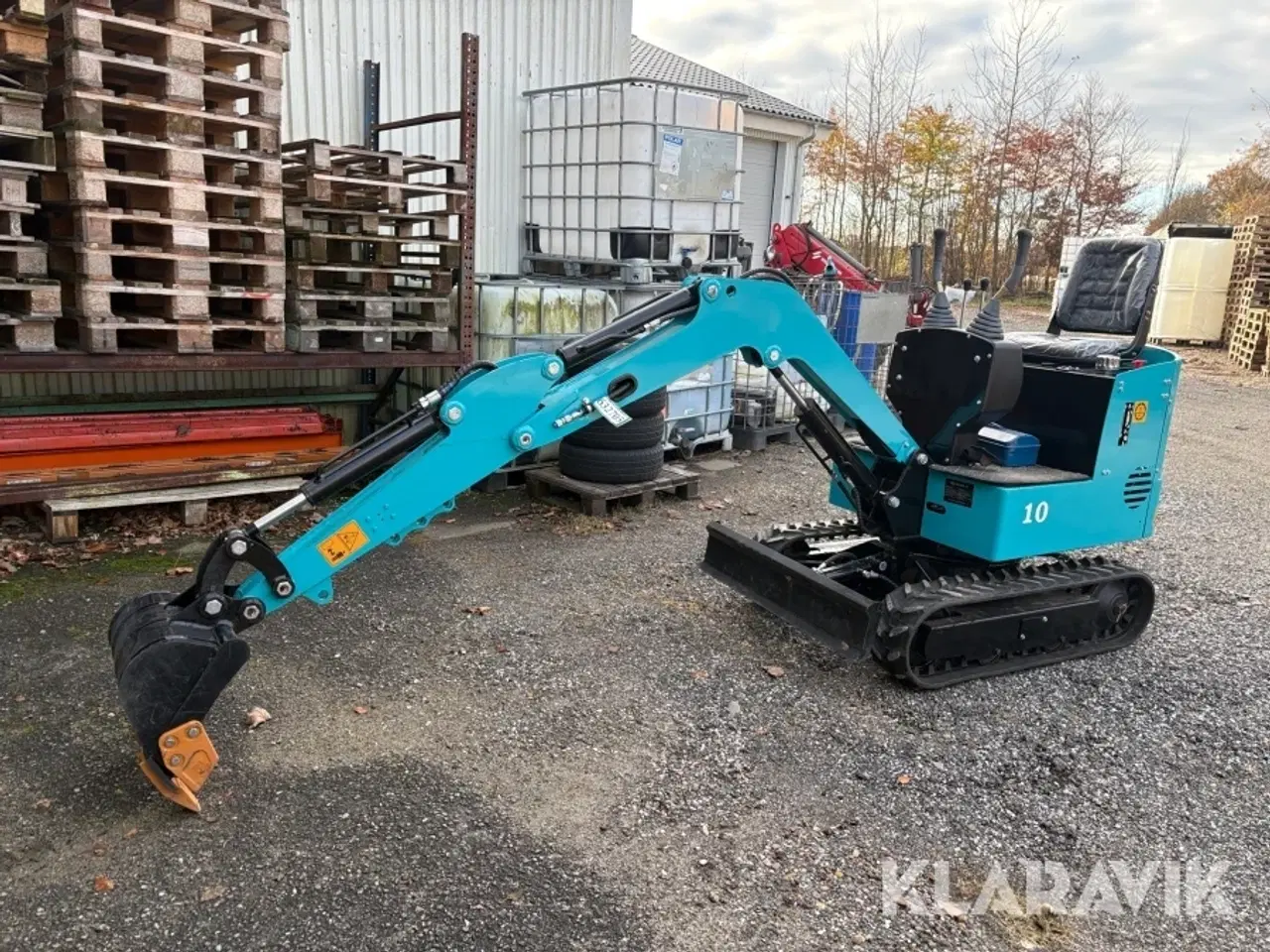 Billede 4 - Gravemaskine Nuoman Machinery NM-E10 med skovlpakke