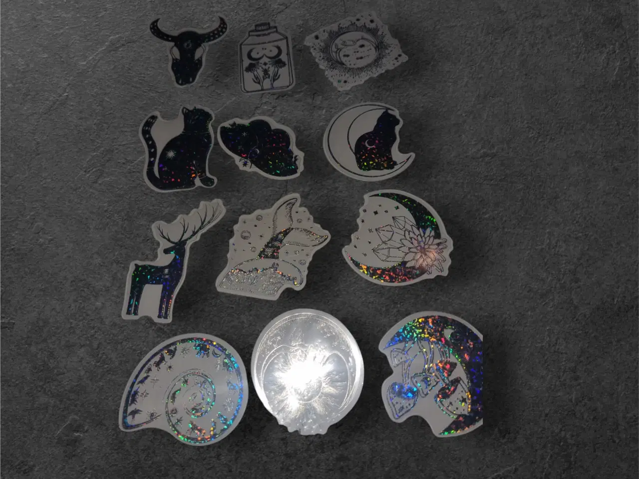 Billede 10 - Søde Klistermærker med Magiske Figurer Bring hygge