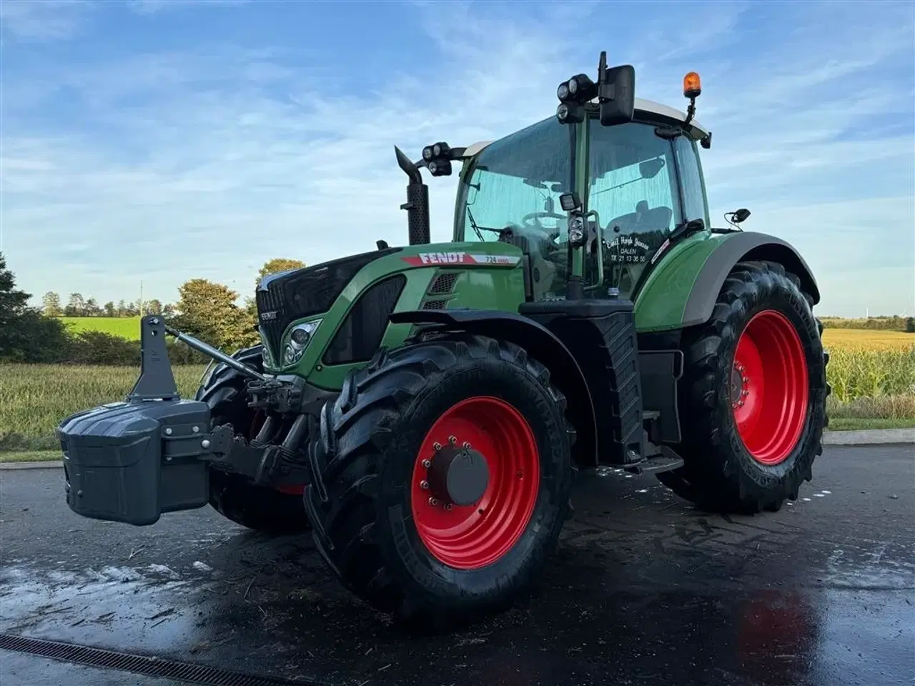 Billede 1 - Fendt 724 SCR Profi Plus KUN 6500 TIMER OG MED RTK AUTOSTYRING!