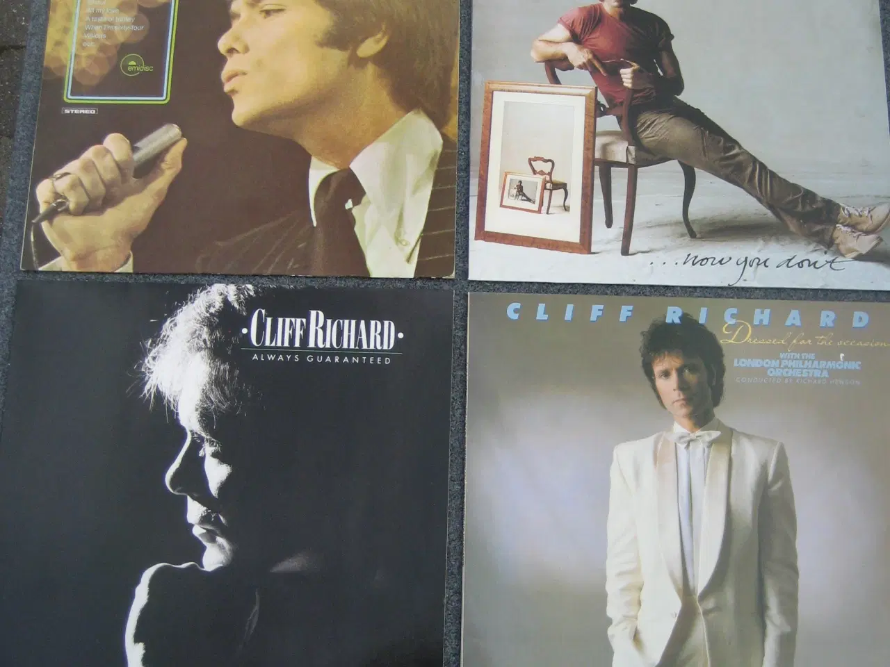 Billede 1 - 4 LP-plader med Cliff Richard