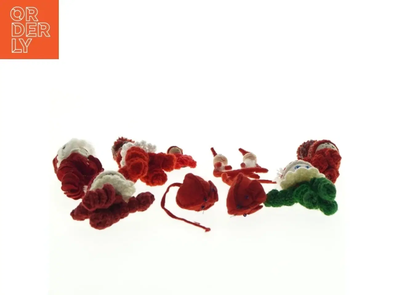 Billede 2 - Håndlavede julefigurer (str. 9 x 5 cm)