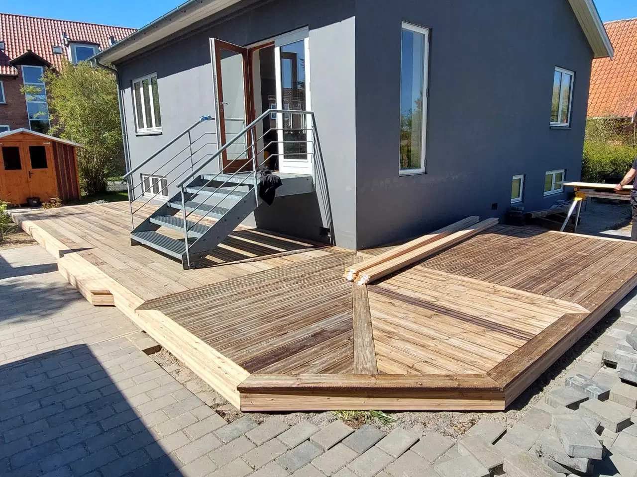 Billede 9 - Håndværkershjælp tømrer murer renovering  bygning 