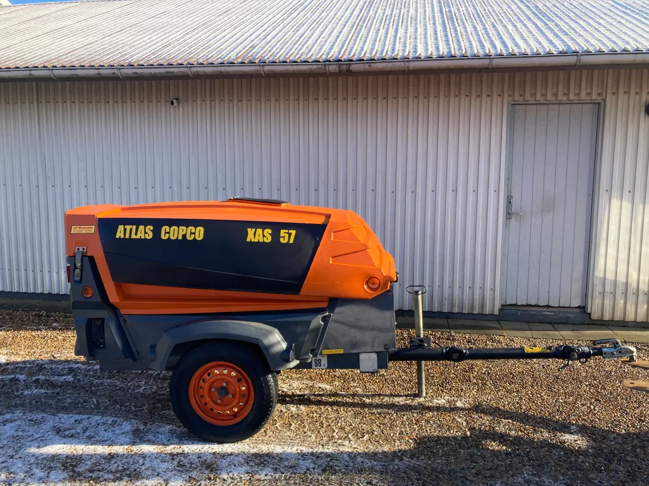 Billede 4 - Atlas Copco XAS 57 Mobilkompressor 