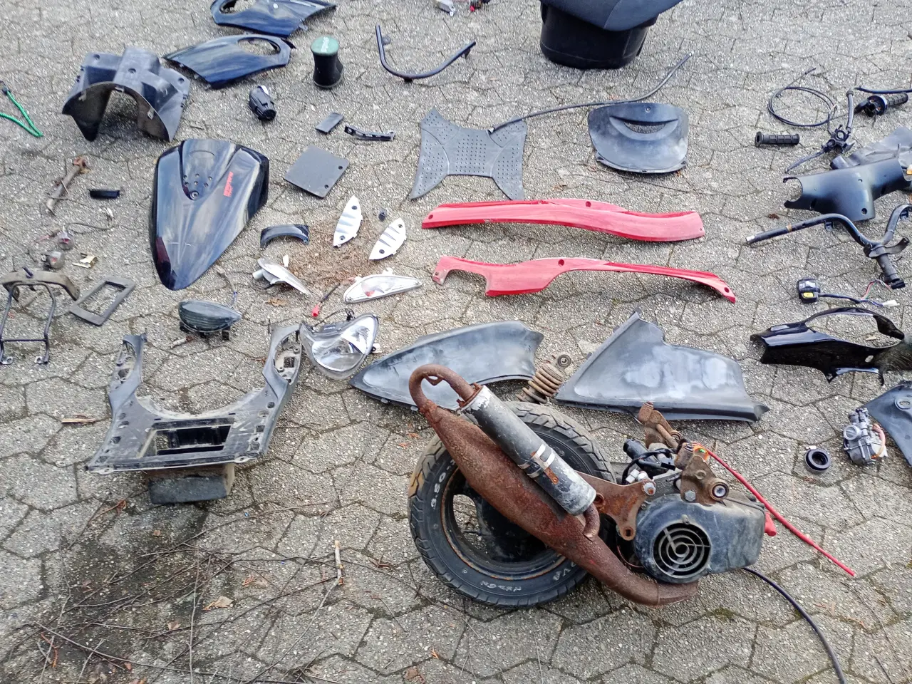 Billede 3 - Dele til Pgo Galaxy/ black Magic