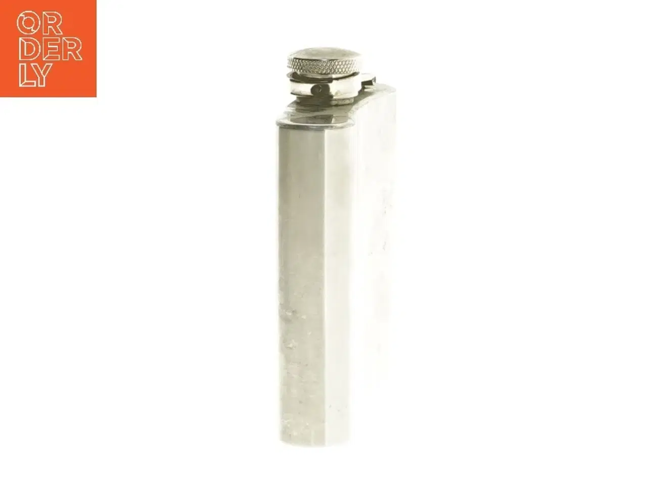 Billede 2 - Lommelærke i rustfrit stål (str. 11x9x2 cm)