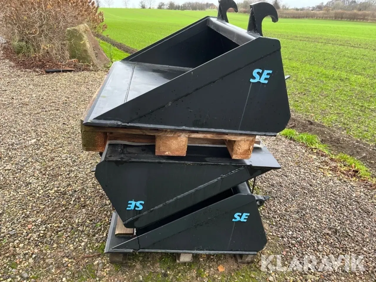 Billede 10 - Skovle 3 styk SE Equipment sweden