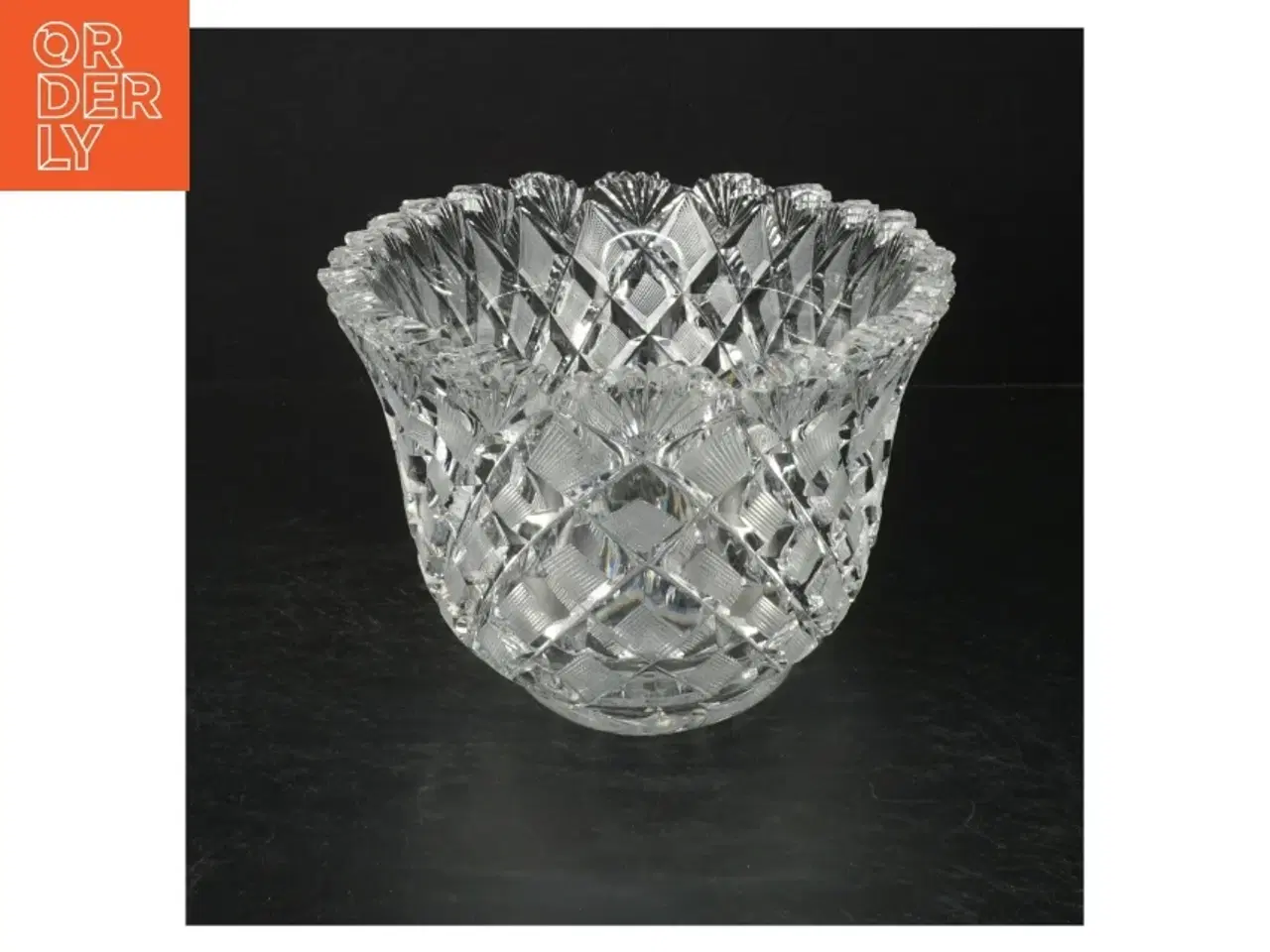 Billede 2 - Krystal skål (str. 37 cm)