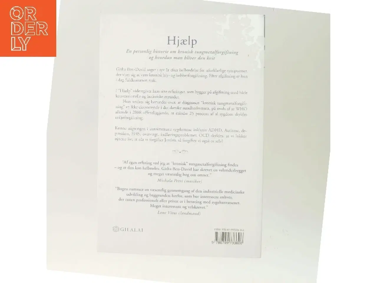 Billede 3 - Hjælp : en personlig historie om kronisk tungmetalforgiftning og hvordan man bliver den kvit af Githa Ben-David (Bog)