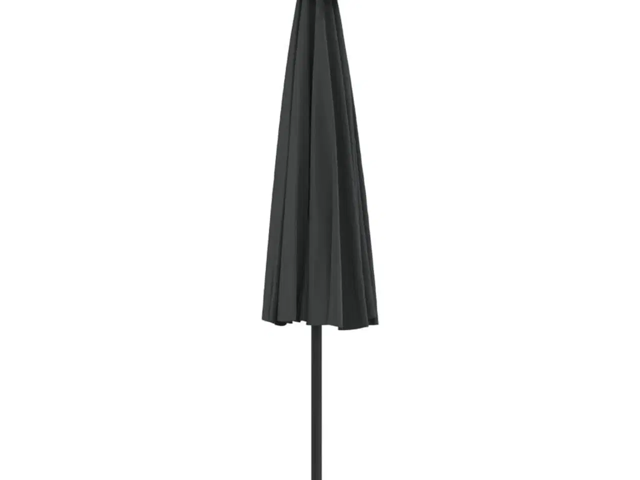 Billede 5 - Balkonparasol med aluminumsstang antracitgrå 300 x 155 cm halv