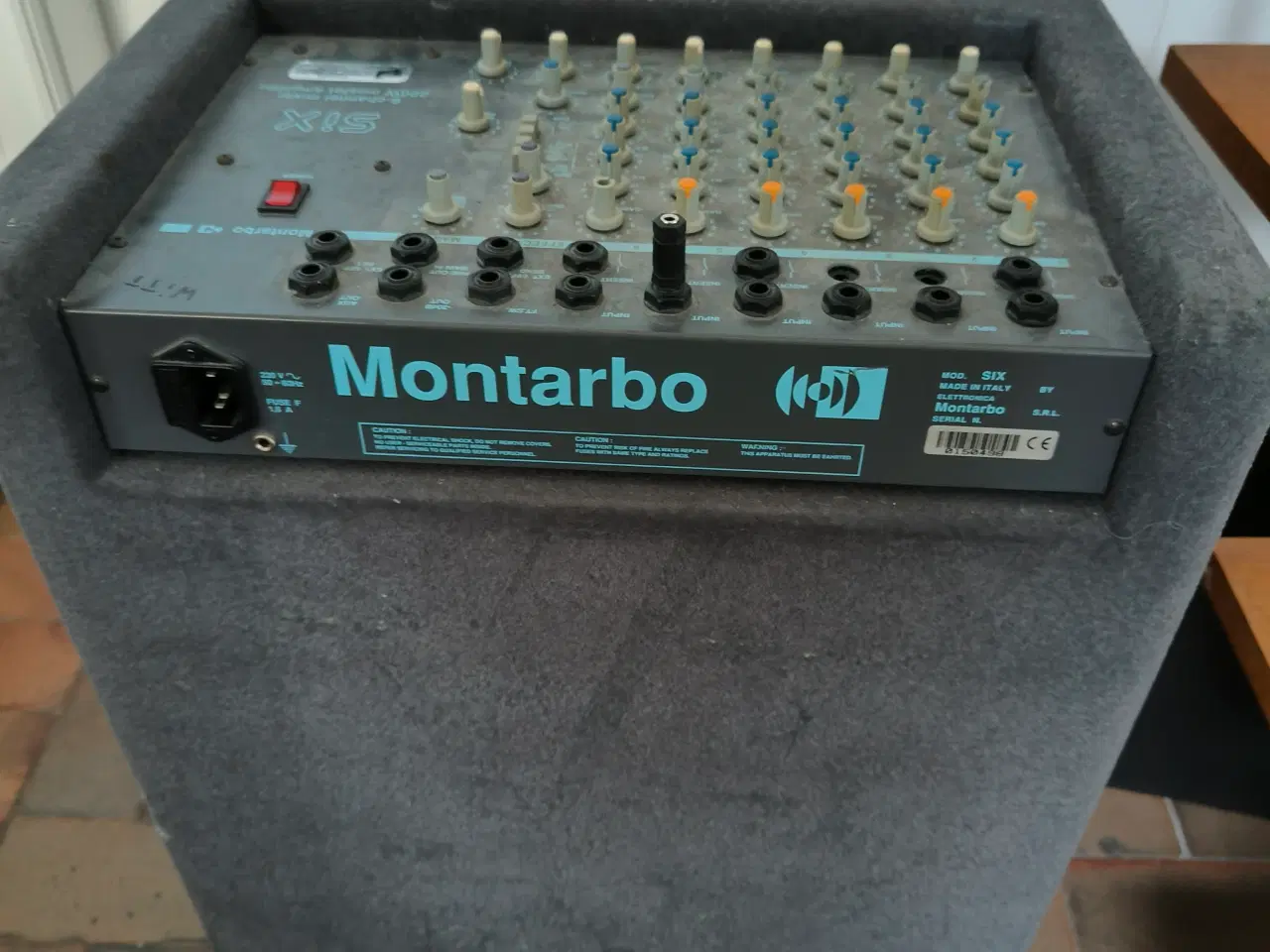 Billede 1 - Musik mixer/forstærker/højtaler, Montarbo Six