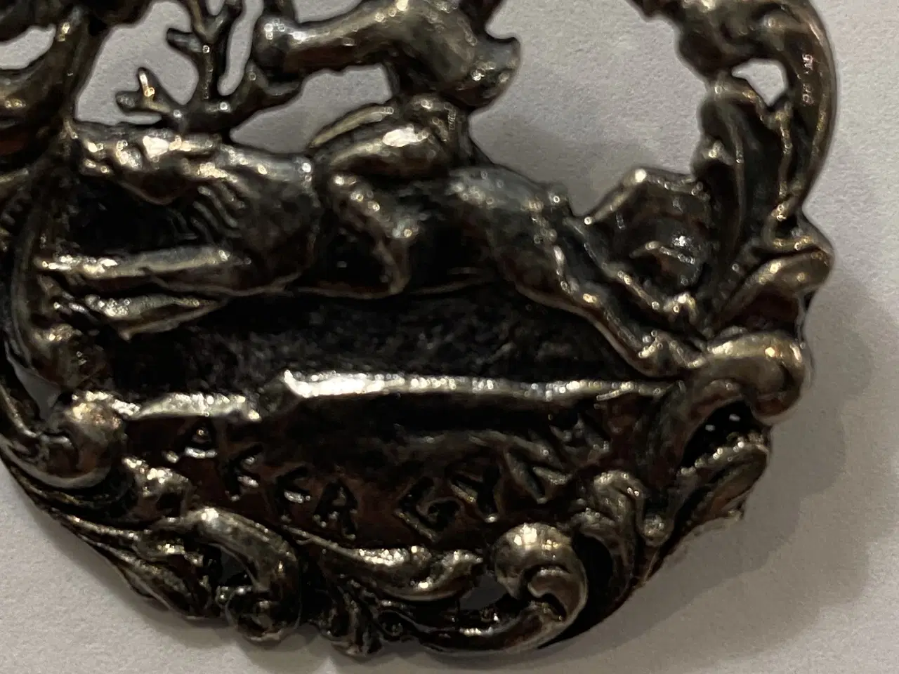 Billede 3 - Norsk tin broche