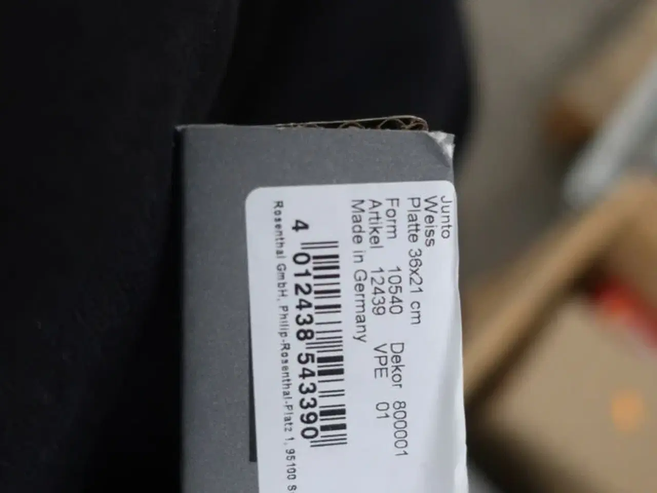 Billede 3 - 12 stk. fade JUNTO 36x21 cm.