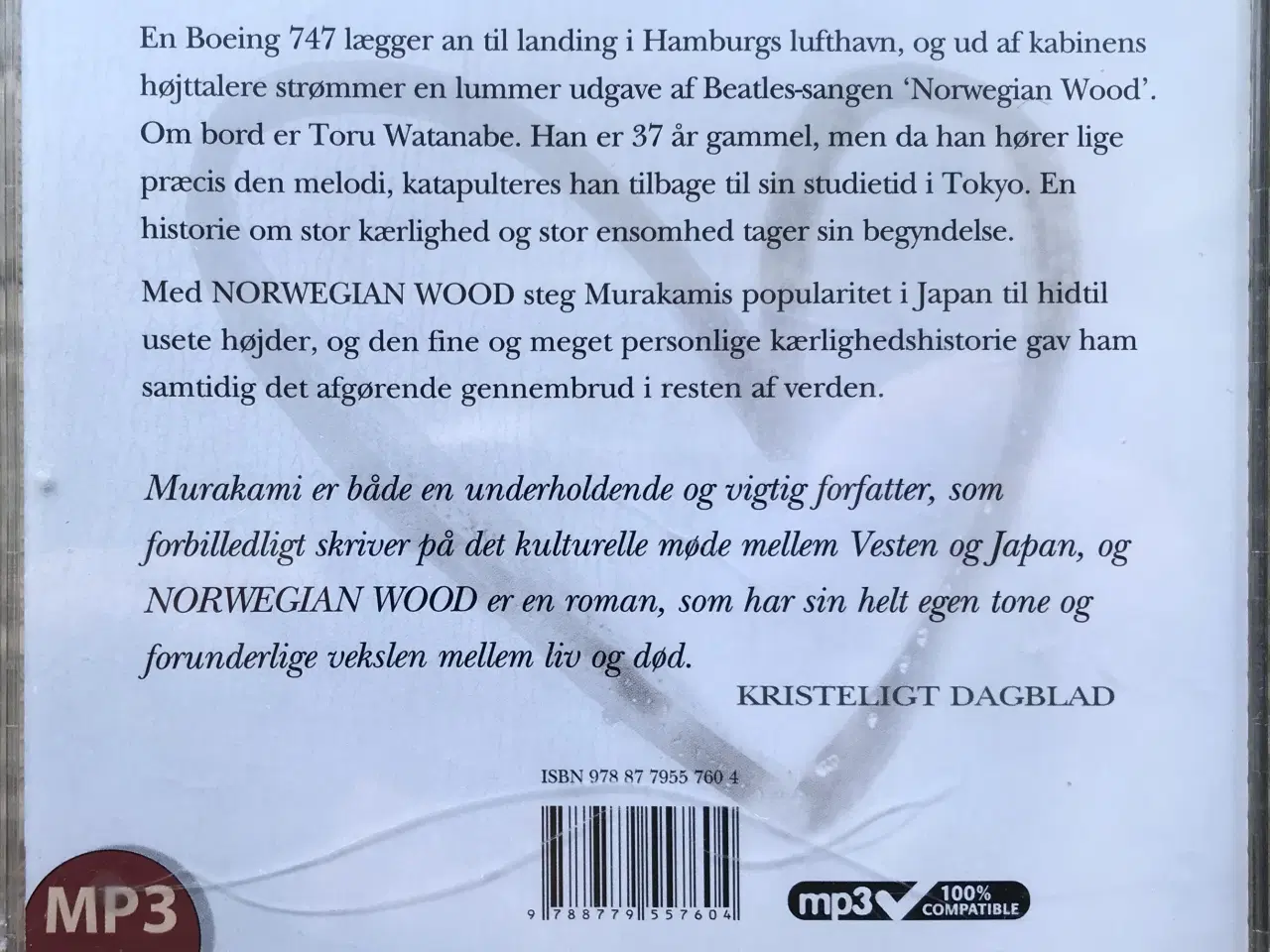 Billede 2 - Norwegian wood, Haruki Murakami