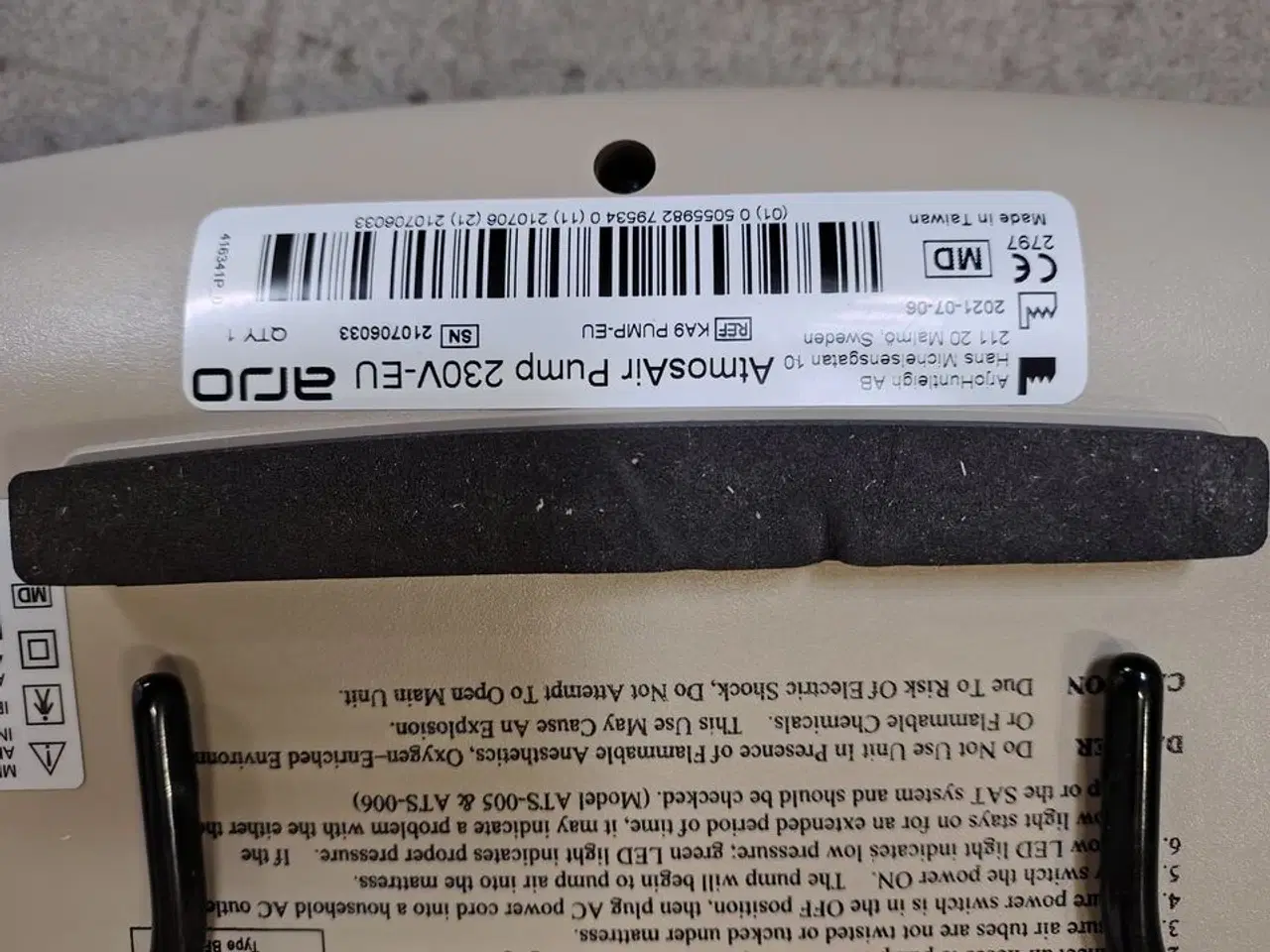 Billede 2 - 14 Atmos AirPump ARJO.