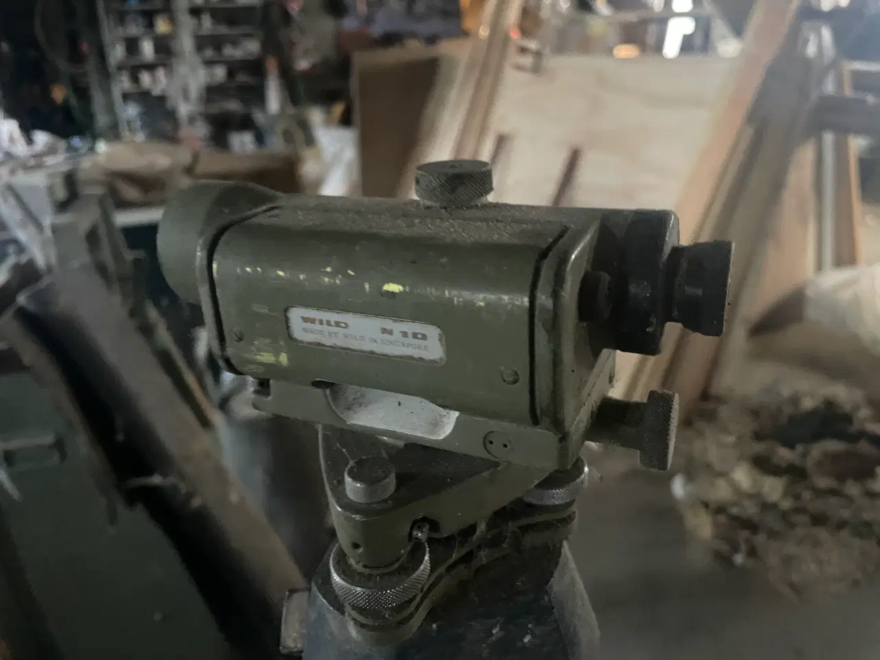 Billede 2 - Wild Heerbrugg R553 90 optisk nivelstativ med just