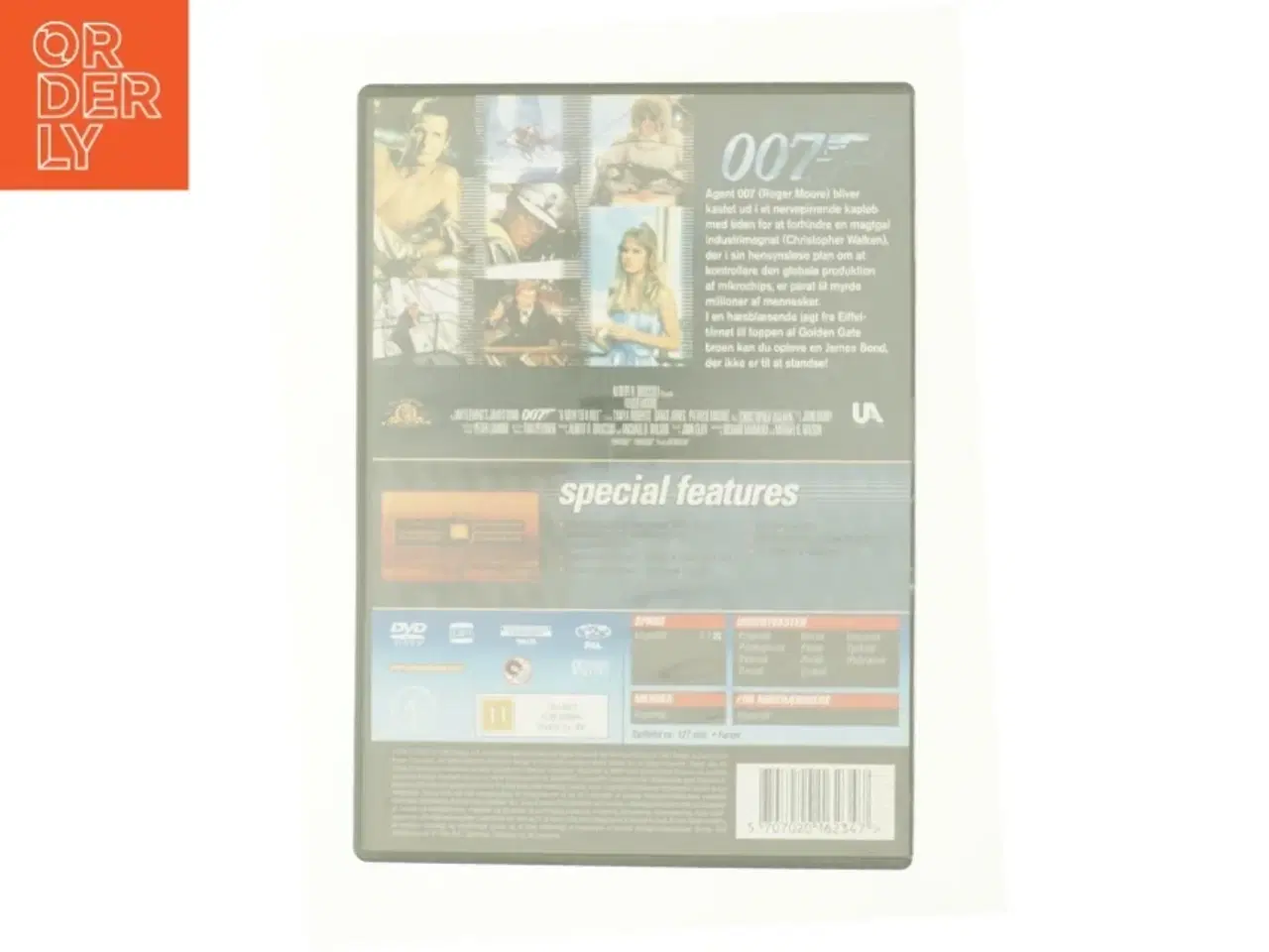 Billede 2 - Agent 007 - a View to a Kill fra DVD