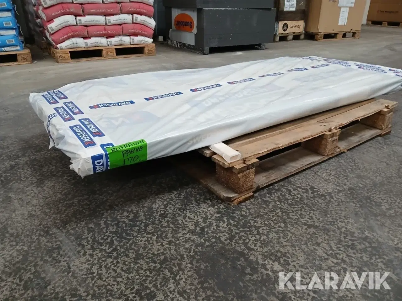 Billede 9 - Dørblad Swedoor klimadør højre hvidmalet BD30/35dB 205