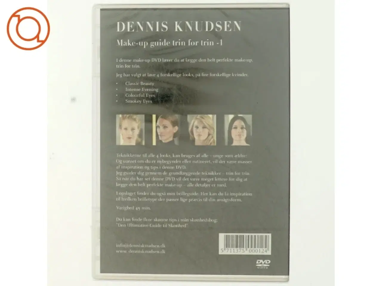 Billede 3 - Dennis Knudsen: Make-up guide trin for trin - 1(DVD)