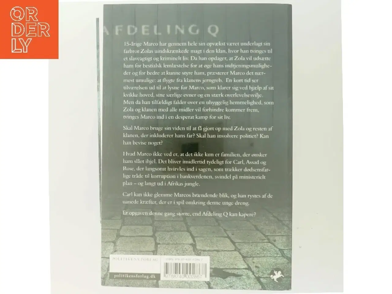 Billede 3 - Marco effekten : krimithriller af Jussi Adler-Olsen (Bog)