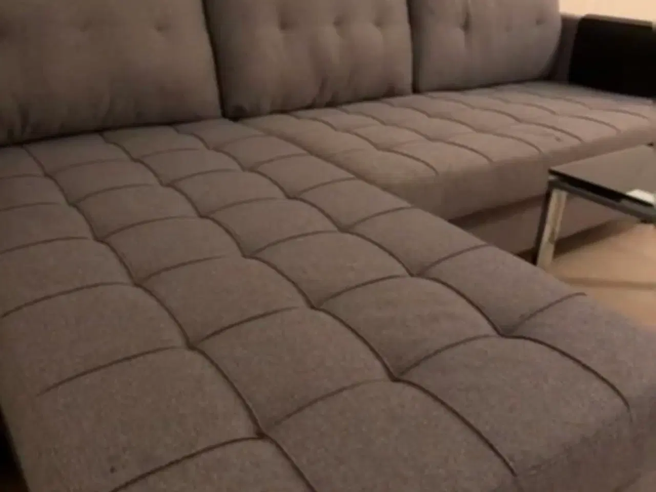 Billede 2 - Grå Chaiselong Sofa