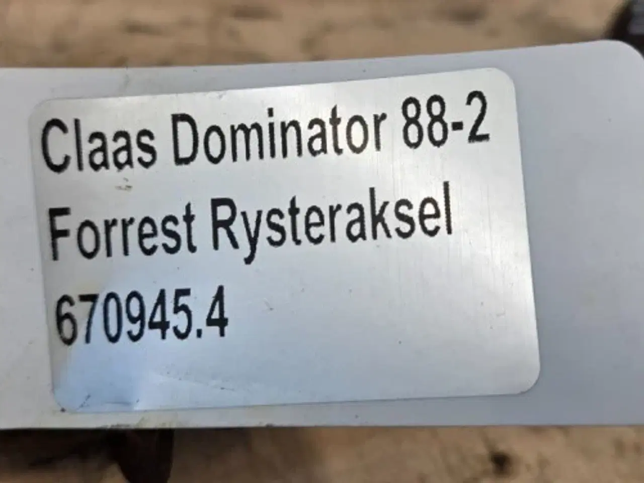 Billede 18 - Claas Dominator 88 Rysteraksel 670945.4